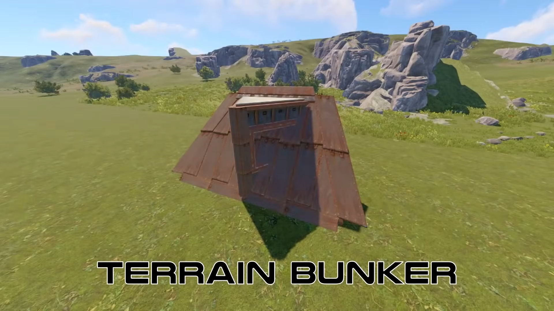 Picture of the terrain bunker.